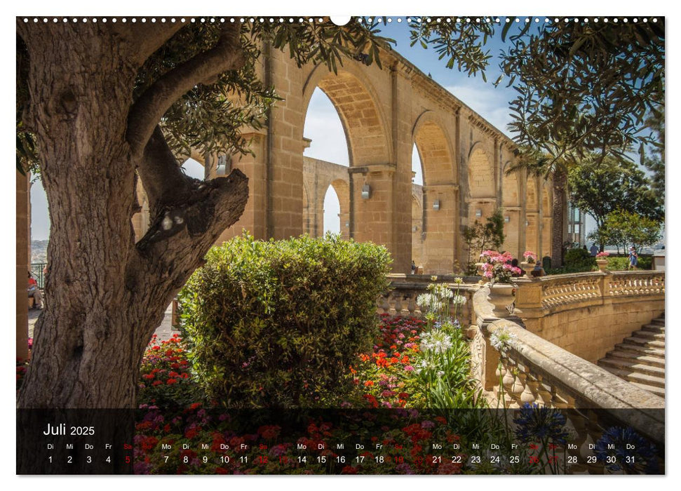 Malta entdecken Malta, Gozo, Comino (CALVENDO Premium Wandkalender 2025)