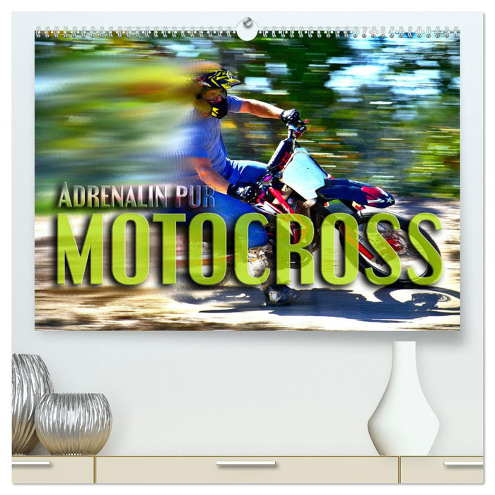 Motocross - Adrenalin pur (CALVENDO Premium Wandkalender 2025)