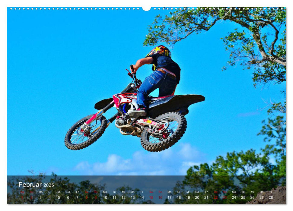 Motocross - Adrenalin pur (CALVENDO Premium Wandkalender 2025)