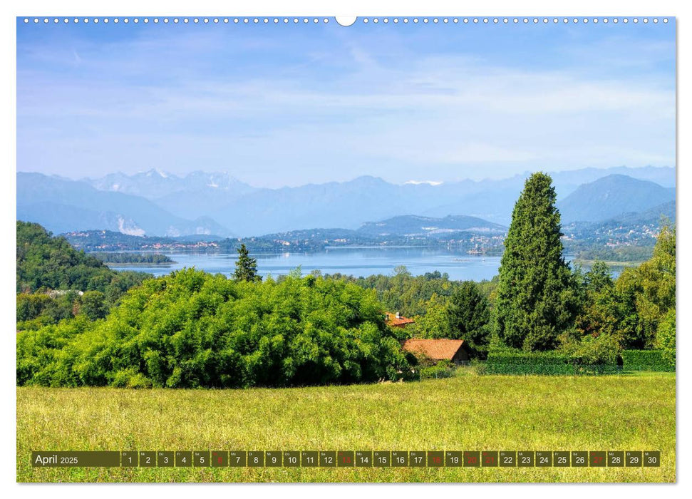 Lago di Varese - Eine der schönsten Seenlandschaften Italiens (CALVENDO Wandkalender 2025)