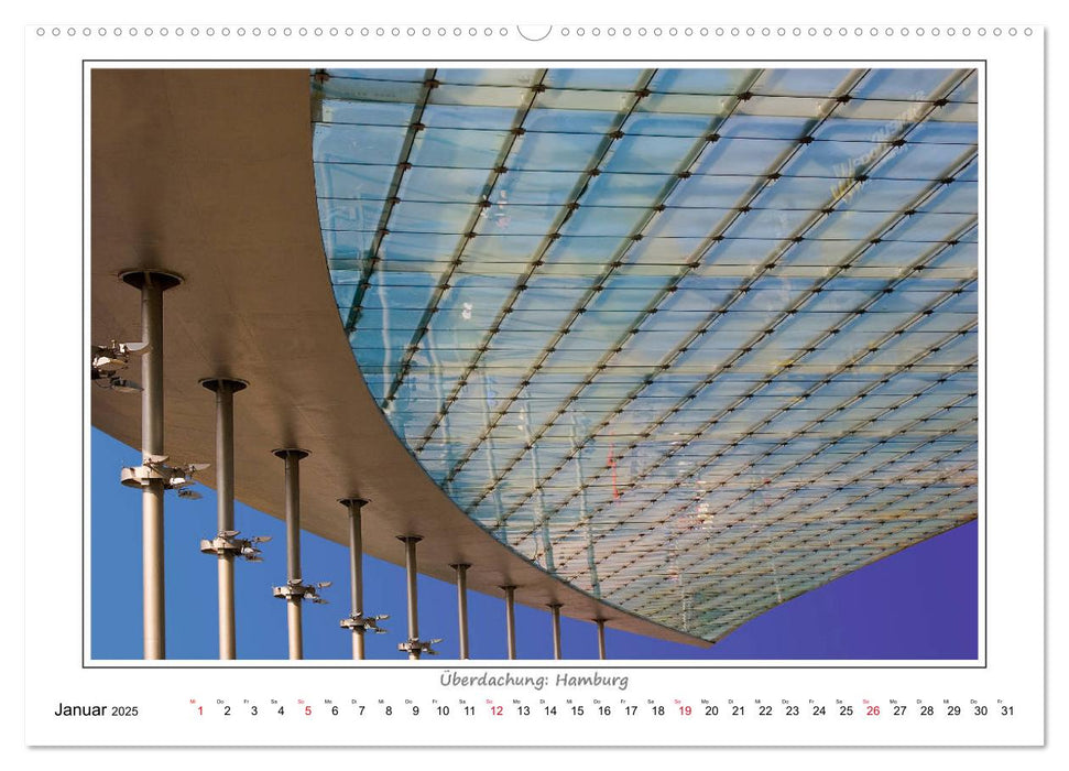 Details zeitgenössischer Architektur (CALVENDO Premium Wandkalender 2025)