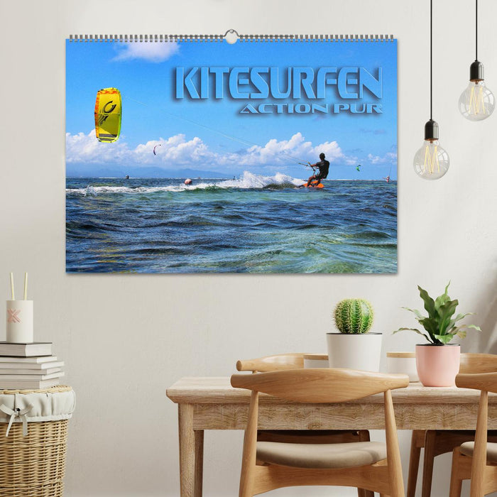 Kitesurfen - Action pur (CALVENDO Wandkalender 2025)