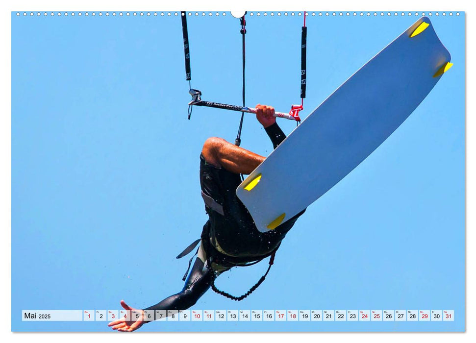 Kitesurfen - Action pur (CALVENDO Wandkalender 2025)