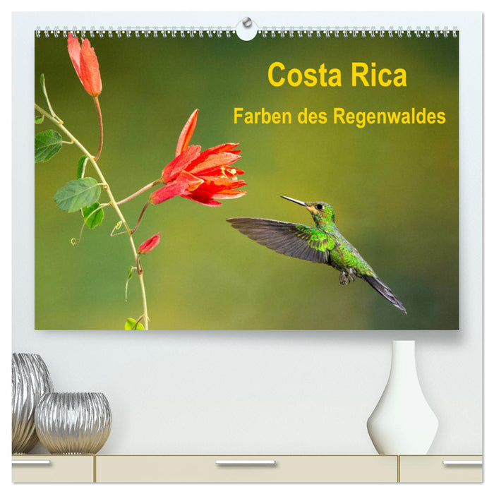 Costa Rica - Farben des Regenwaldes (CALVENDO Premium Wandkalender 2025)