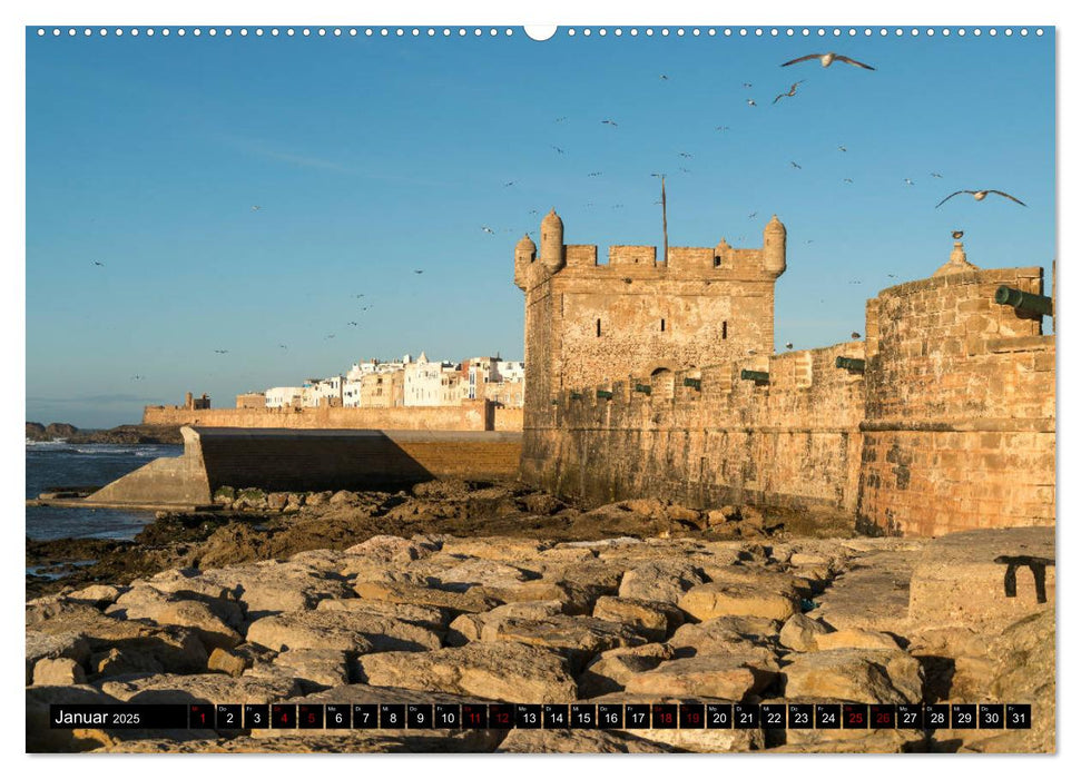 Marokko - Essaouira (CALVENDO Premium Wandkalender 2025)