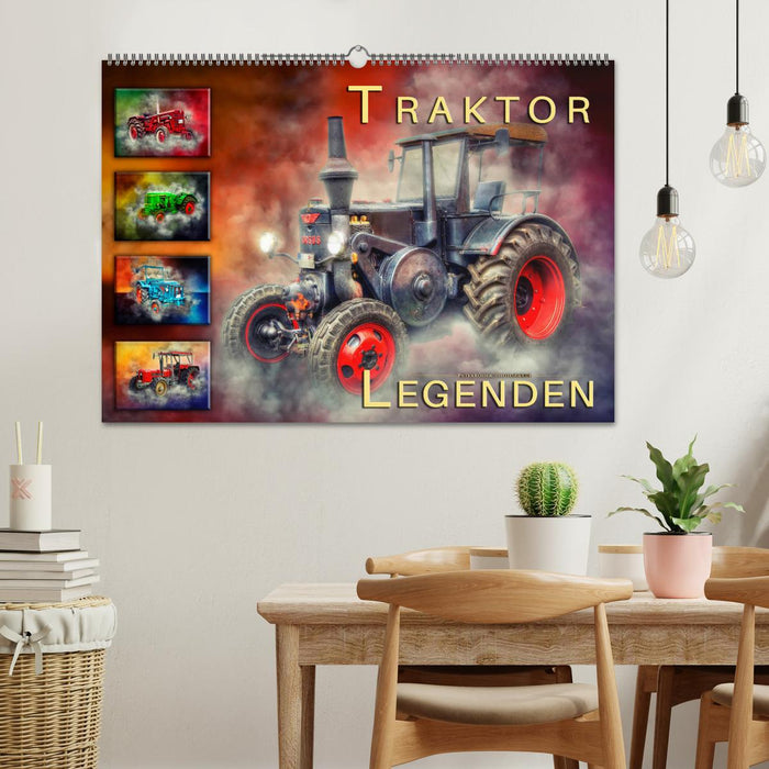 Traktor Legenden (CALVENDO Wandkalender 2025)