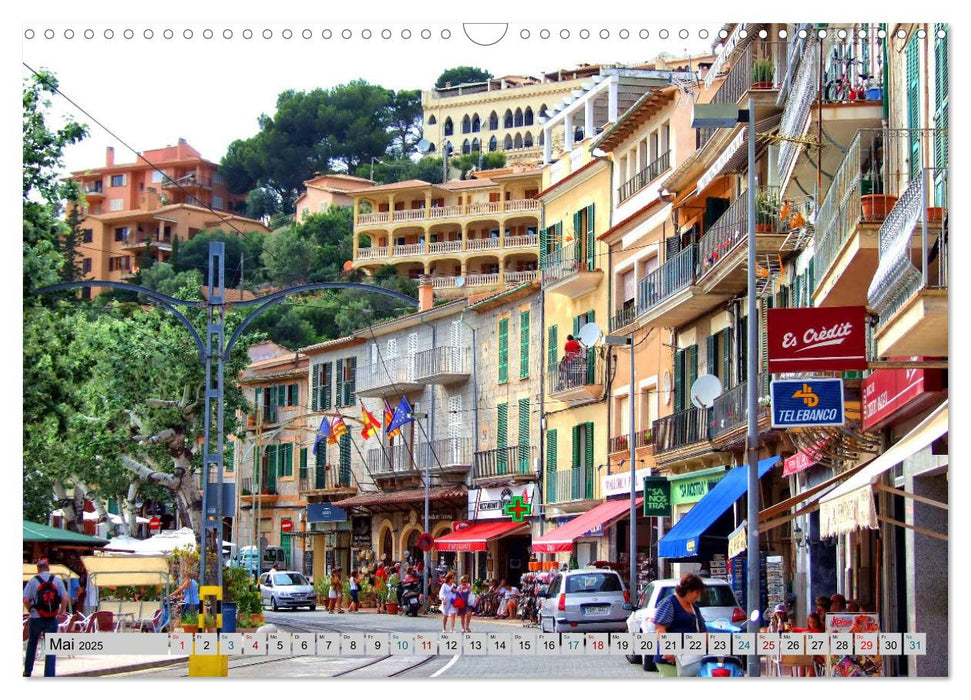 Port de Sóller - Küstenort auf Mallorca (CALVENDO Wandkalender 2025)