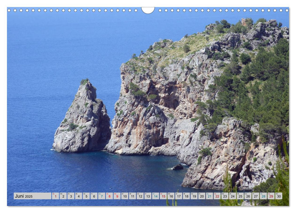 Port de Sóller - Küstenort auf Mallorca (CALVENDO Wandkalender 2025)