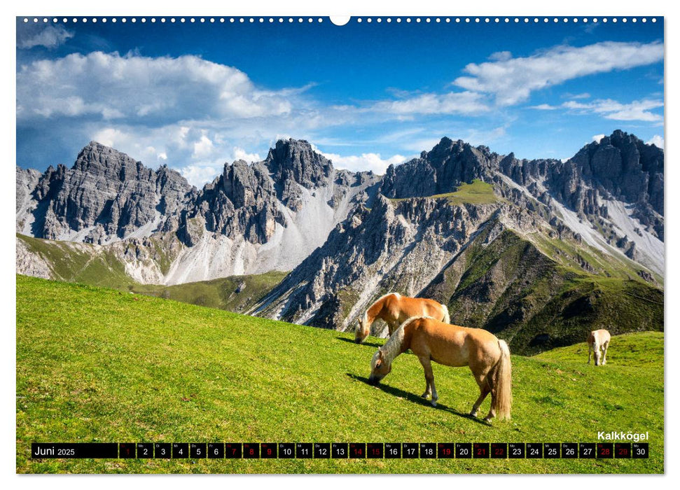 Tirol 2025 - die schönsten Plätze (CALVENDO Premium Wandkalender 2025)