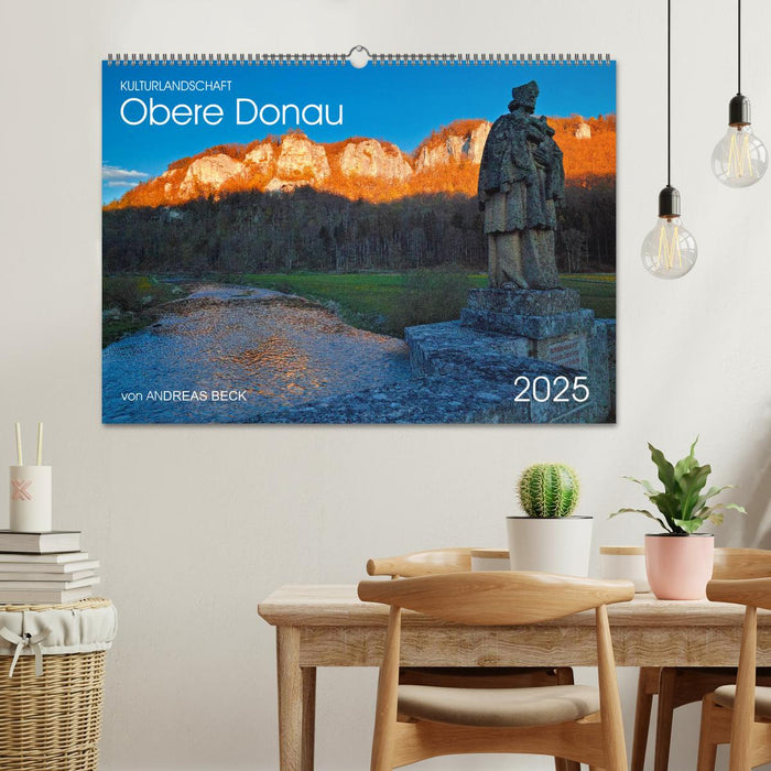 Kulturlandschaft Obere Donau (CALVENDO Wandkalender 2025)