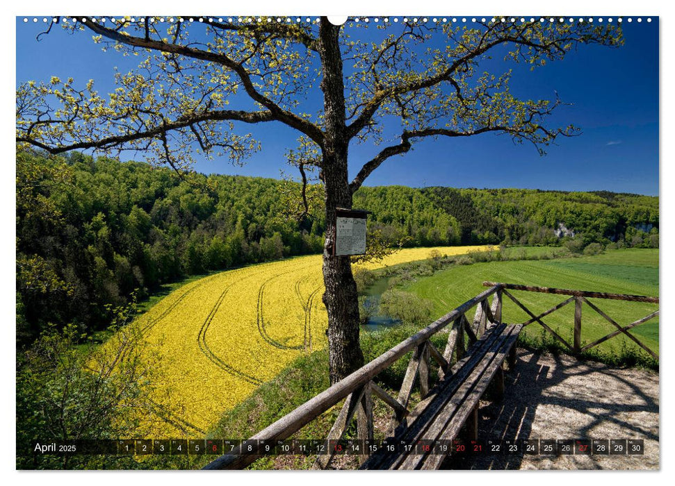 Kulturlandschaft Obere Donau (CALVENDO Wandkalender 2025)