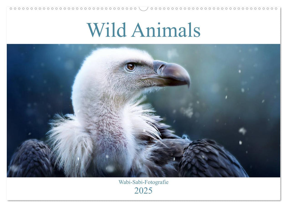 Wild Animals - Wilde Tiere (CALVENDO Wandkalender 2025)