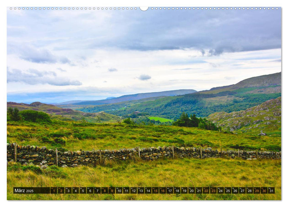 Snowdonia - Wales' wilder Norden (CALVENDO Premium Wandkalender 2025)