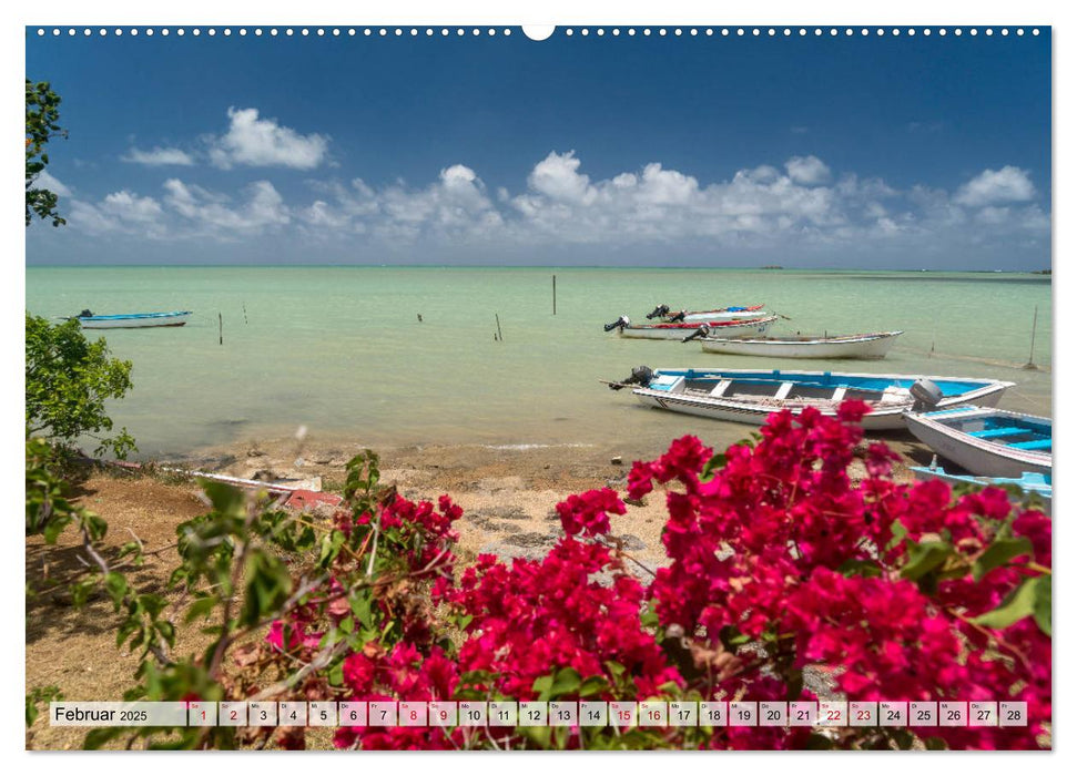 Mauritius - Rodrigues (CALVENDO Premium Wandkalender 2025)