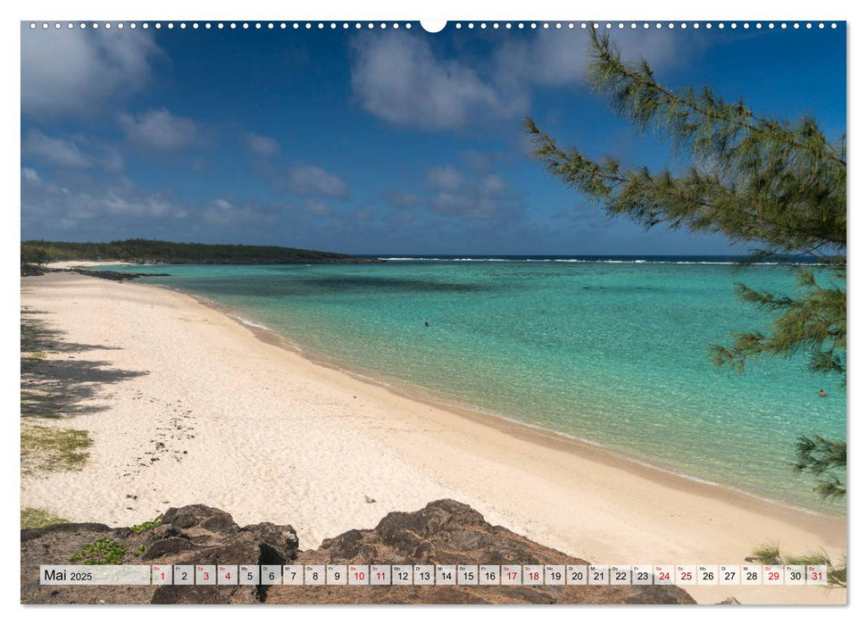 Mauritius - Rodrigues (CALVENDO Premium Wandkalender 2025)