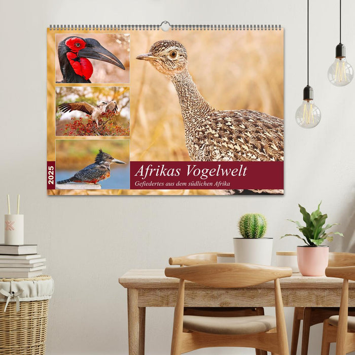 Afrikas Vogelwelt 2025 (CALVENDO Wandkalender 2025)