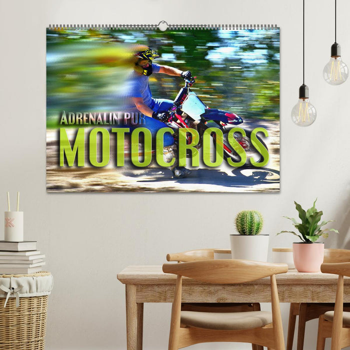 Motocross - Adrenalin pur (CALVENDO Wandkalender 2025)