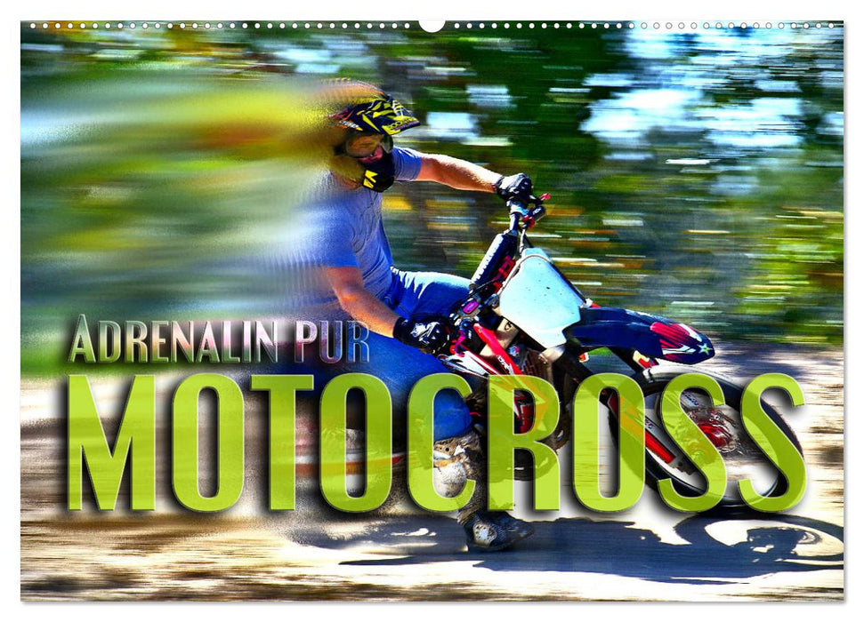 Motocross - Adrenalin pur (CALVENDO Wandkalender 2025)