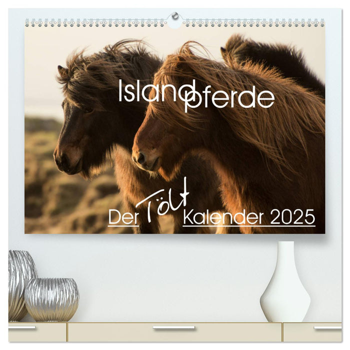 Islandpferde - Der Tölt Kalender (CALVENDO Premium Wandkalender 2025)