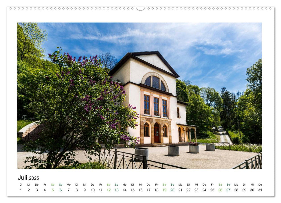 Eine Reise durch Bad Berka (CALVENDO Premium Wandkalender 2025)