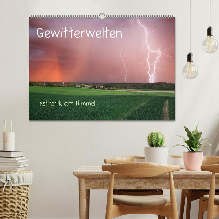 Gewitterwelten (CALVENDO Wandkalender 2025)