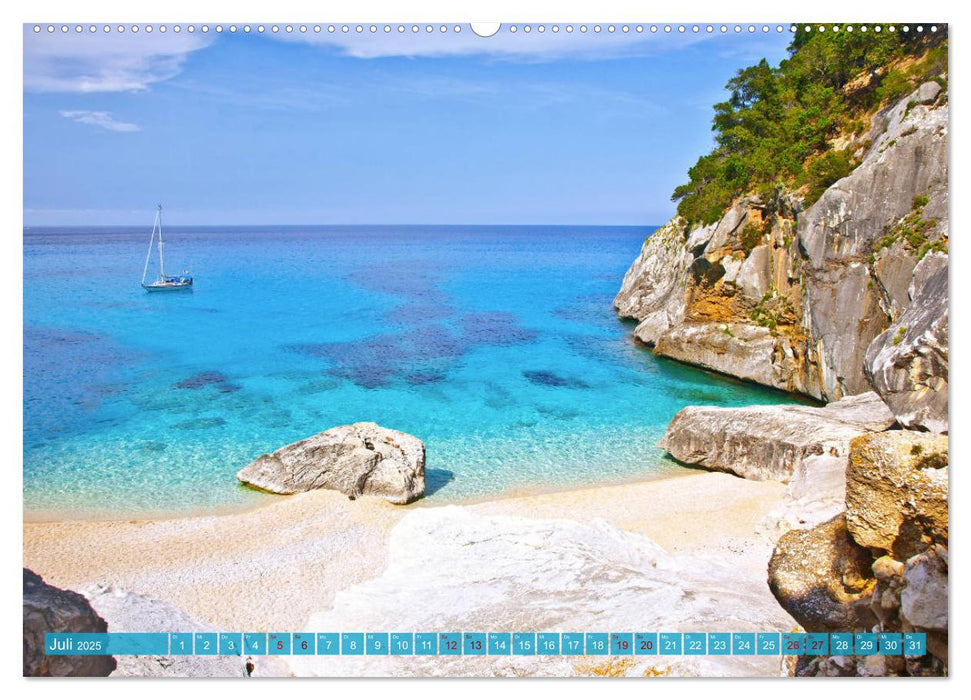 Facettenreiches Sardinien (CALVENDO Premium Wandkalender 2025)