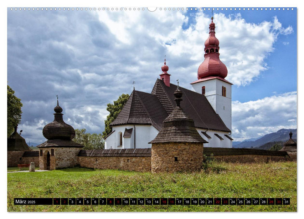 Slowakei - Reise durch das wilde Land (CALVENDO Premium Wandkalender 2025)
