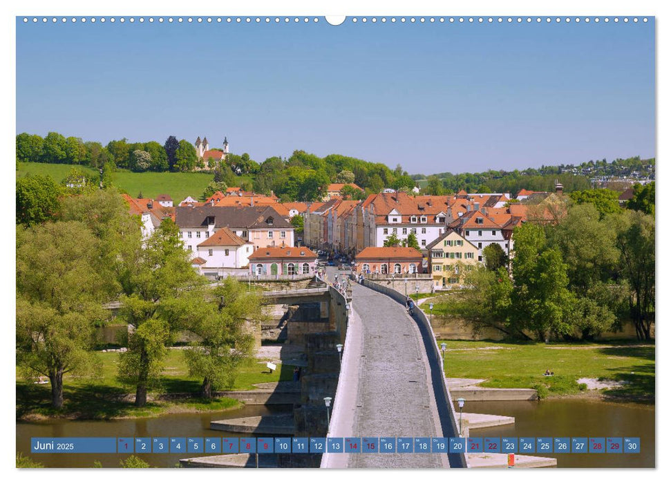 Donauperle Regensburg (CALVENDO Premium Wandkalender 2025)