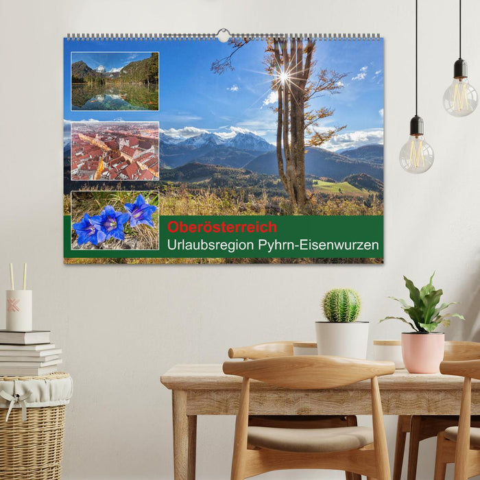 Oberösterreich Urlaubsregion Pyhrn-Eisenwurzen (CALVENDO Wandkalender 2025)