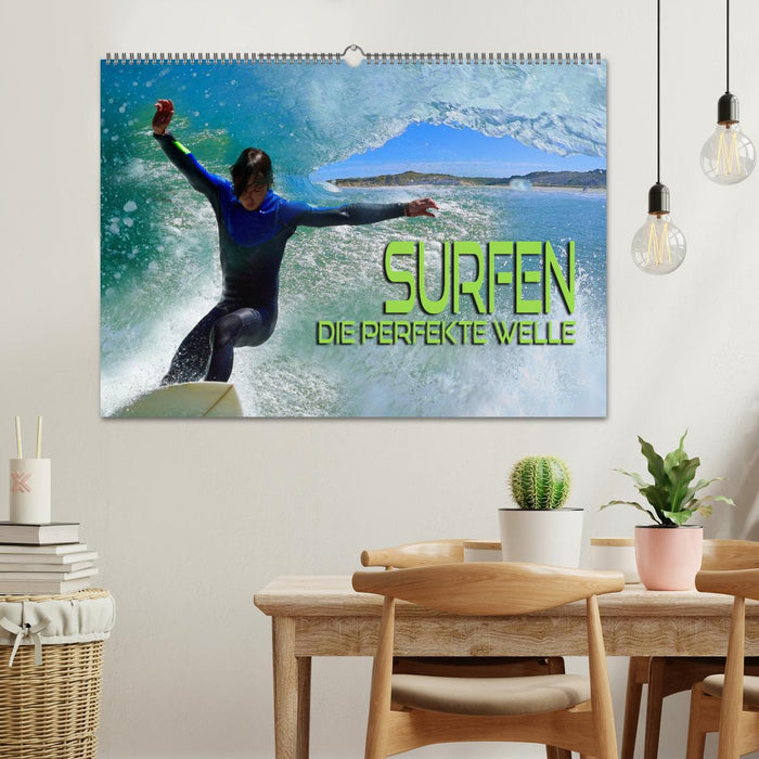 Surfen - die perfekte Welle (CALVENDO Wandkalender 2025)