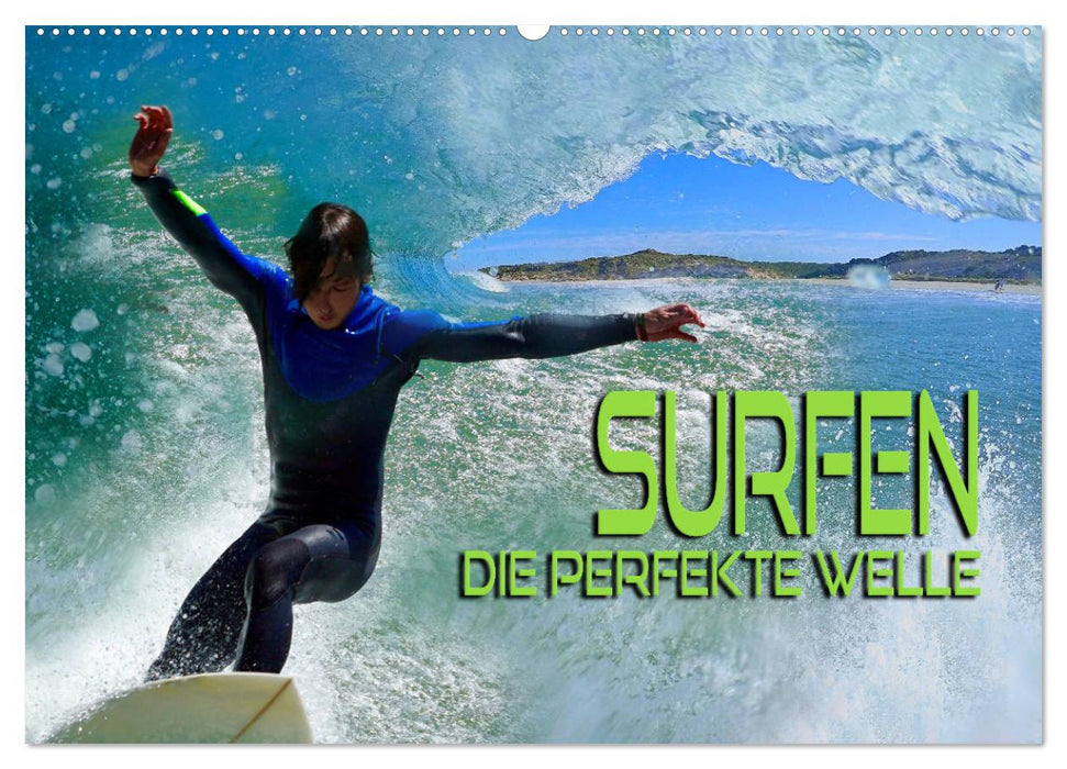 Surfen - die perfekte Welle (CALVENDO Wandkalender 2025)