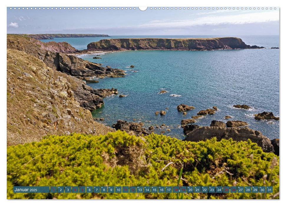 Herbe Schönheit Wales (CALVENDO Premium Wandkalender 2025)