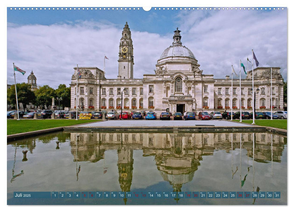 Herbe Schönheit Wales (CALVENDO Premium Wandkalender 2025)