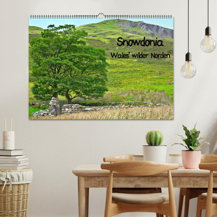 Snowdonia - Wales' wilder Norden (CALVENDO Wandkalender 2025)