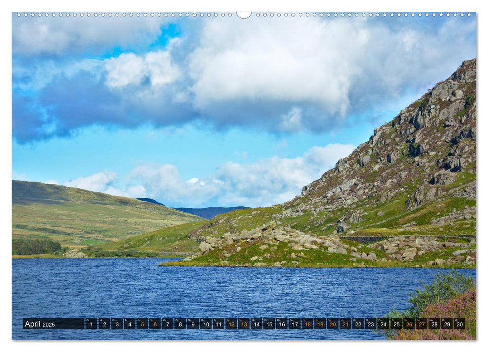 Snowdonia - Wales' wilder Norden (CALVENDO Wandkalender 2025)