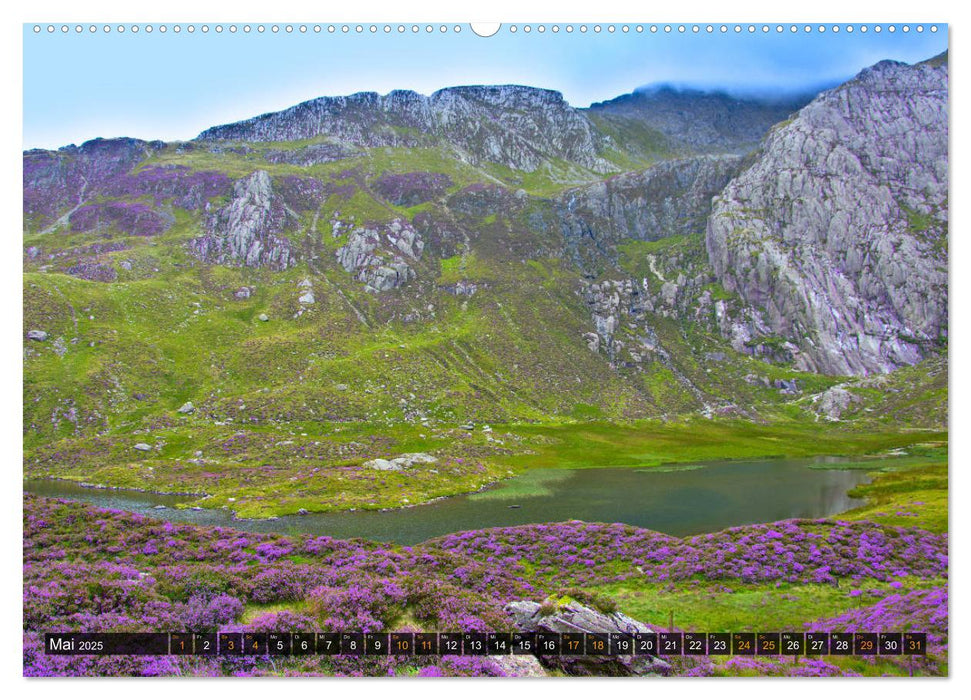 Snowdonia - Wales' wilder Norden (CALVENDO Wandkalender 2025)