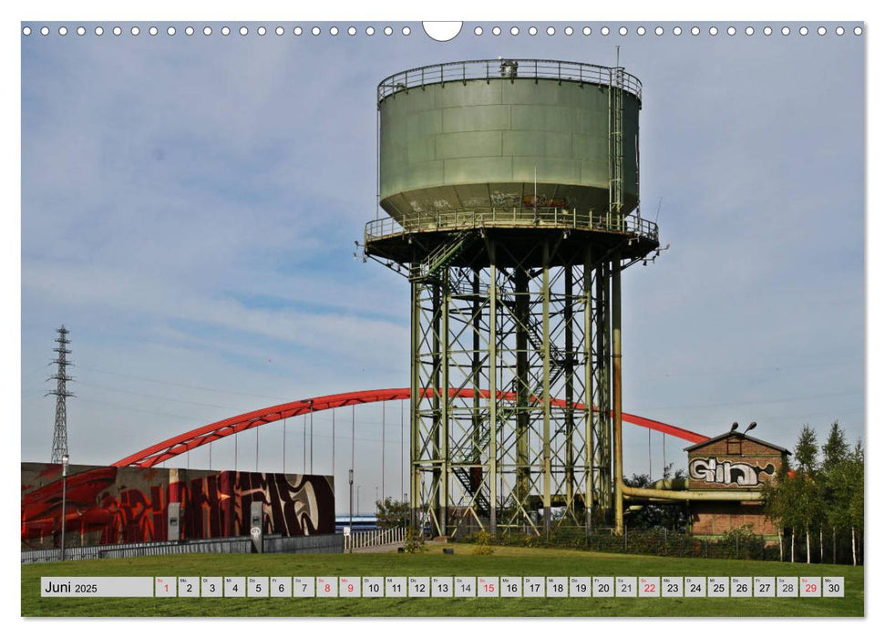 Duisburg. Moderne und Klassische Ansichten. (CALVENDO Wandkalender 2025)