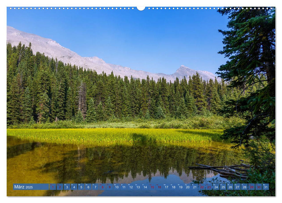 Landschaften Kanadas (CALVENDO Premium Wandkalender 2025)