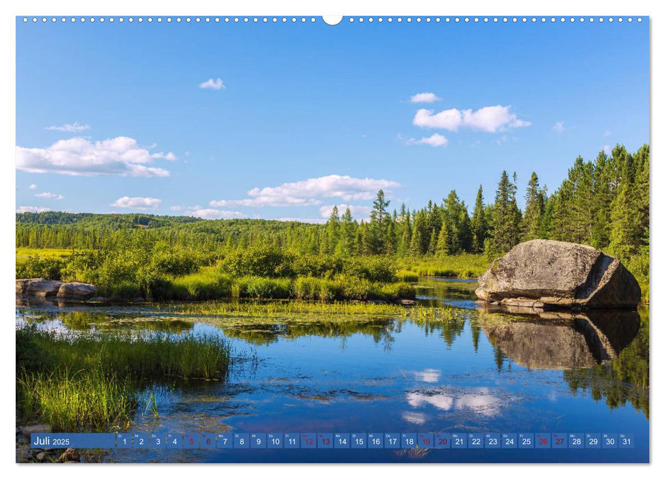 Landschaften Kanadas (CALVENDO Premium Wandkalender 2025)