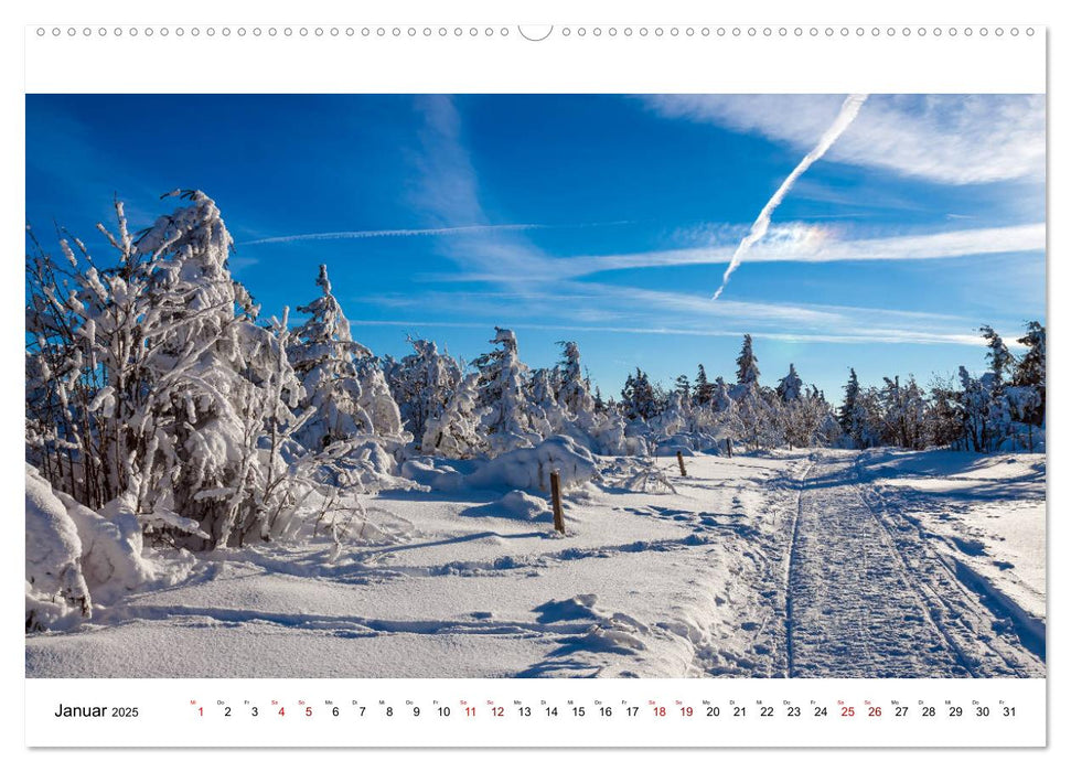 Einblicke in das Erzgebirge (CALVENDO Premium Wandkalender 2025)