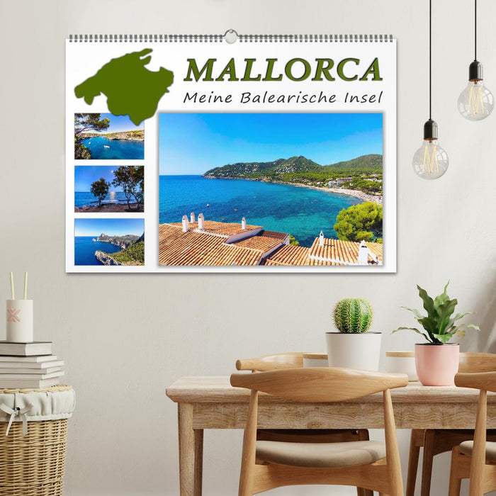 MALLORCA, Meine Balearische Insel (CALVENDO Wandkalender 2025)