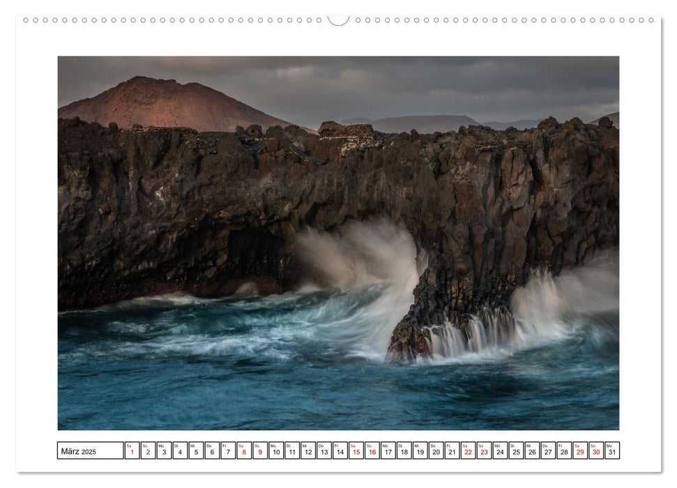 Lanzarote - Naturwunder im Atlantik (CALVENDO Premium Wandkalender 2025)