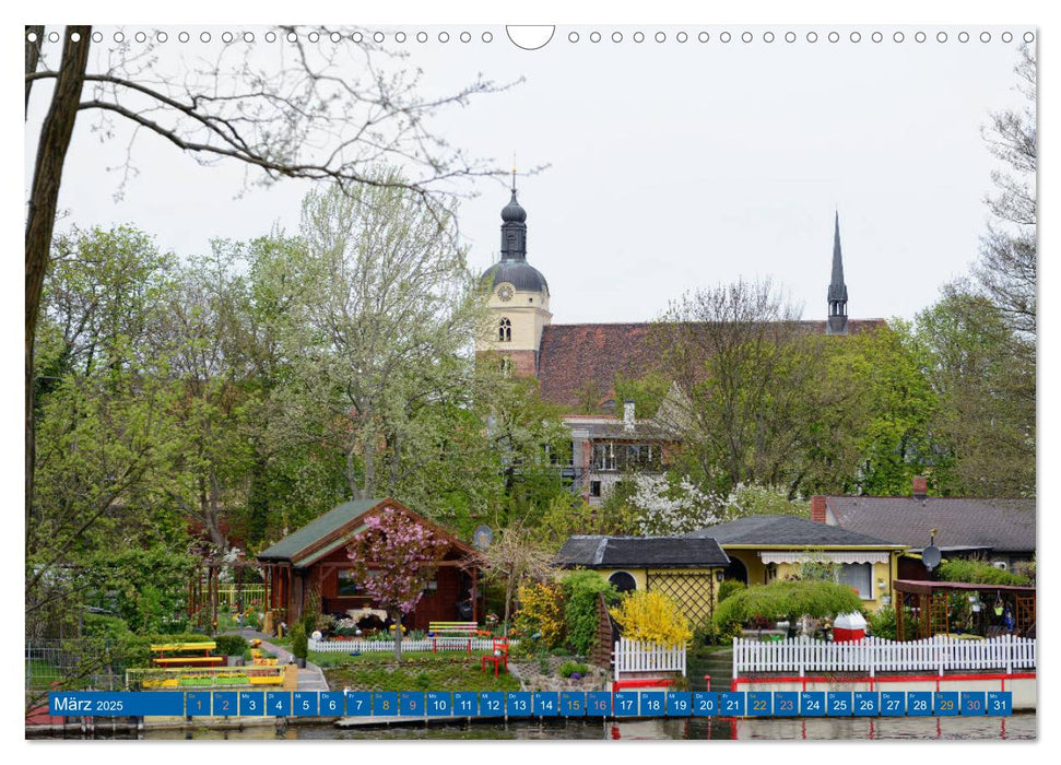 Brandenburg an der Havel - Stadt der Flussarme, Kanäle und Inseln (CALVENDO Wandkalender 2025)