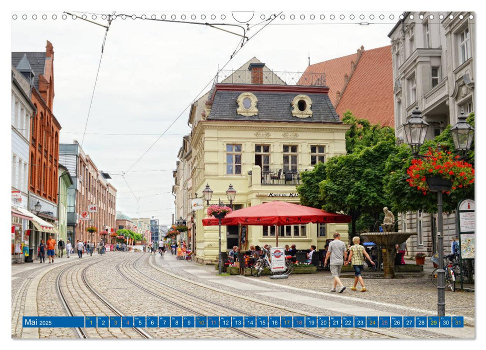 Brandenburg an der Havel - Stadt der Flussarme, Kanäle und Inseln (CALVENDO Wandkalender 2025)