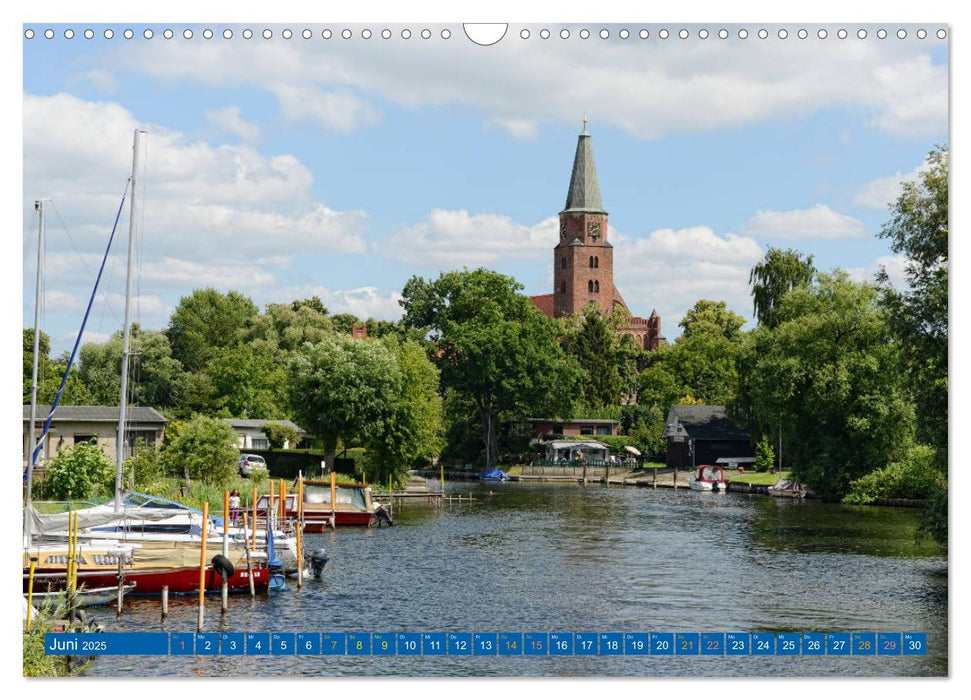 Brandenburg an der Havel - Stadt der Flussarme, Kanäle und Inseln (CALVENDO Wandkalender 2025)