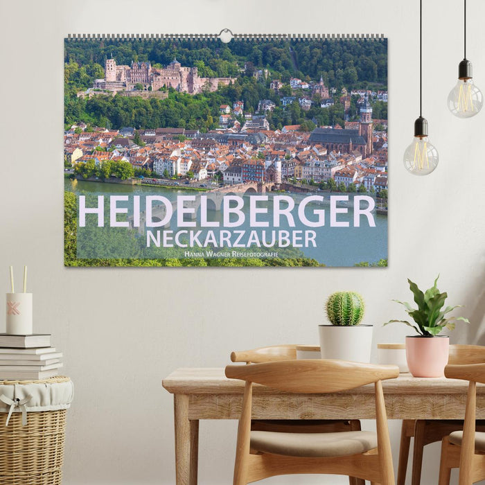 Heidelberger Neckarzauber (CALVENDO Wandkalender 2025)