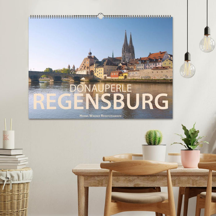 Donauperle Regensburg (CALVENDO Wandkalender 2025)