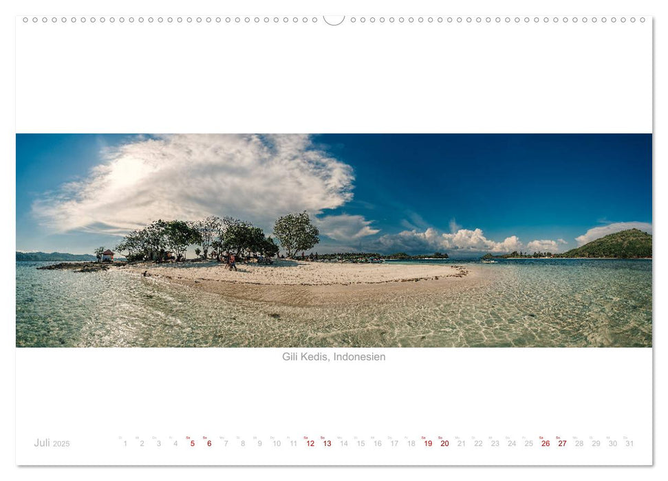 Panoramablicke weltweit (CALVENDO Premium Wandkalender 2025)