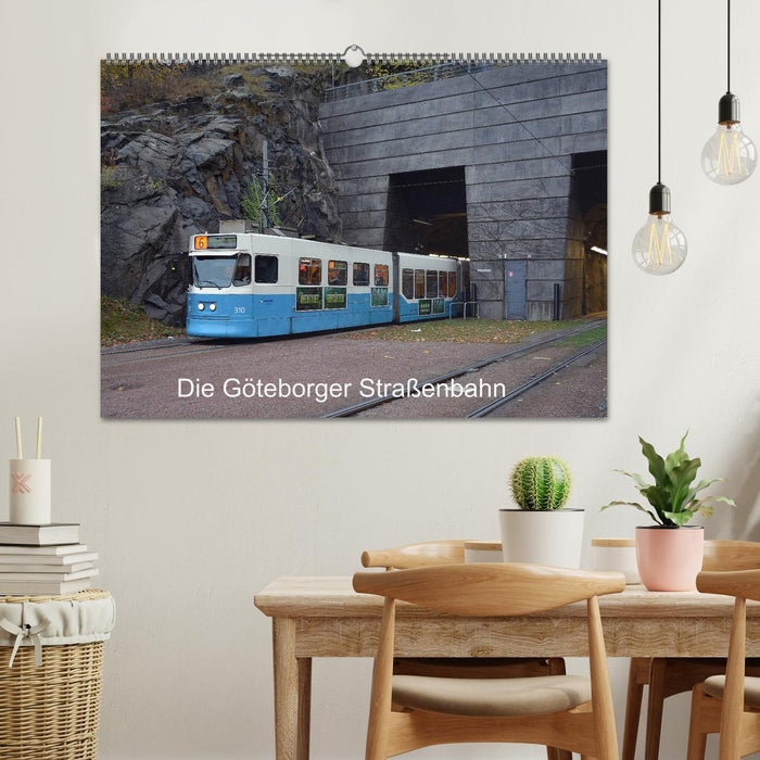 Die Göteborger Straßenbahn (CALVENDO Wandkalender 2025)