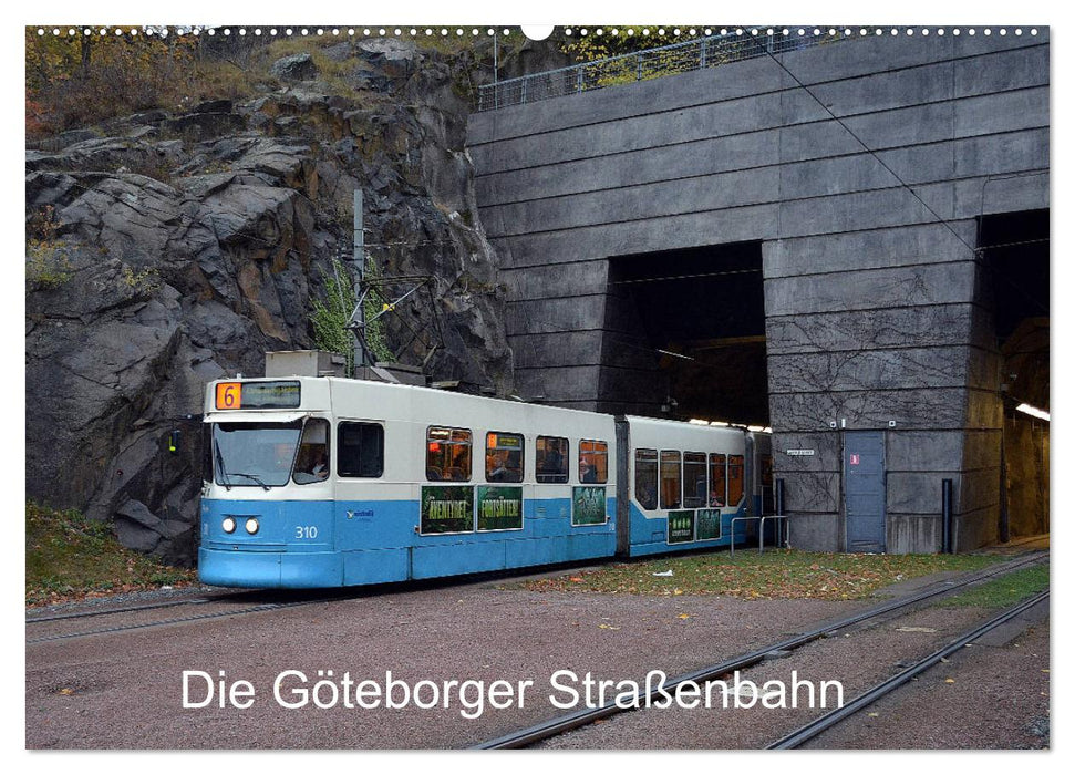 Die Göteborger Straßenbahn (CALVENDO Wandkalender 2025)